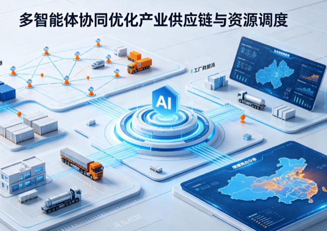 和林格尔县AI 智能体 Geo 优化重塑产业链空间调度体系，打通仓储运输全链路
